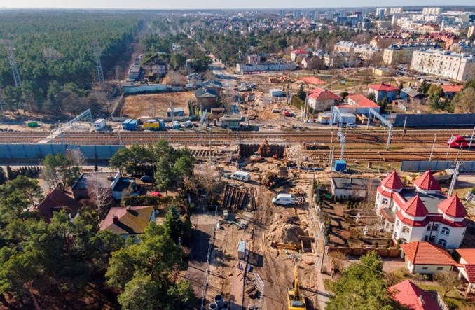 W Legionowie Powstaje Nowy Tunel Pod Torami Rynek Infrastruktury