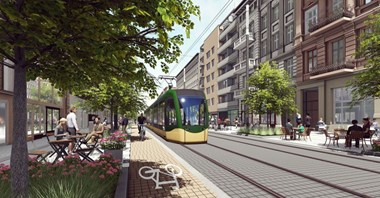 Poznań blisko budowy Tramwaju na Ratajczaka