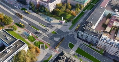 Warszawa: Rusza budowa torowiska na Rakowieckiej. Pierwsze utrudnienia