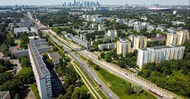 Warszawa. Pierwszy wiadukt nad Saską Kępą prawie gotowy  