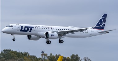 LOT. Trzeci embraer E195-E2 zadebiutował na siatce połączeń 