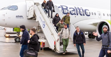 Linie airBaltic uruchomiły rejsy z Rzeszowa do Rygi (zdjęcia)