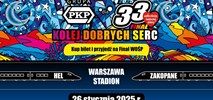 Będą specjalne pociągi na finał WOŚP