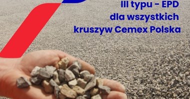 Deklaracje Środowiskowe (EPD) dla kruszyw Cemex Polska