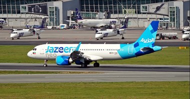 Jazeera Airways pośrednio w Warszawie 