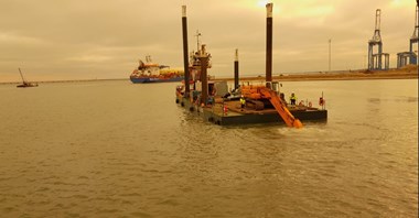 Terminal instalacyjny offshore w Gdańsku powstaje błyskawicznie