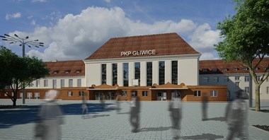 Trwają prace przy budowie nowego dworca w Gliwicach